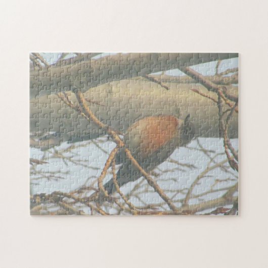 Puzzle - Robin dans l'arbre (Horizontal)