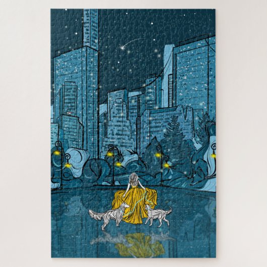 Puzzle Robin de Noël (Vertical)