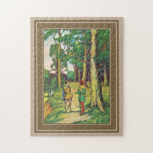 Puzzle Robin Hood Et Little John (Vertical)