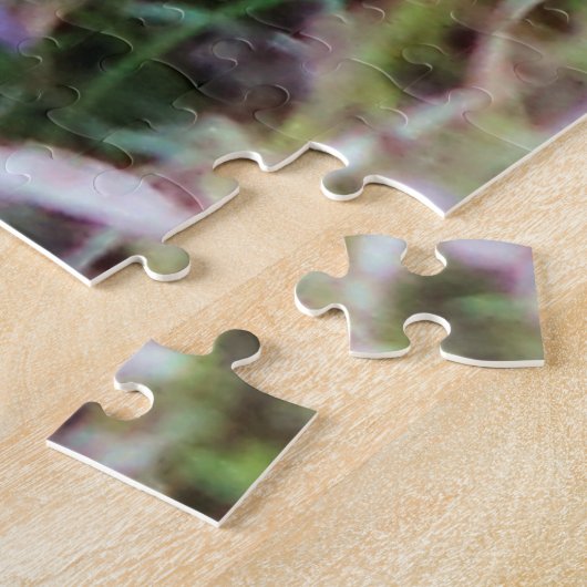 Puzzle Robin parmi les fleurs (Côté)