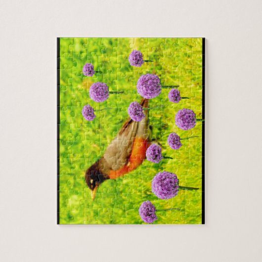 PUZZLE ROBIN ROUGE (Vertical)