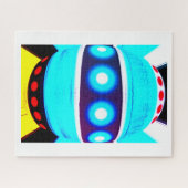 Puzzle robot Alien (Horizontal)