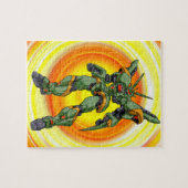 Puzzle Robot de Camo d'Anime (Horizontal)