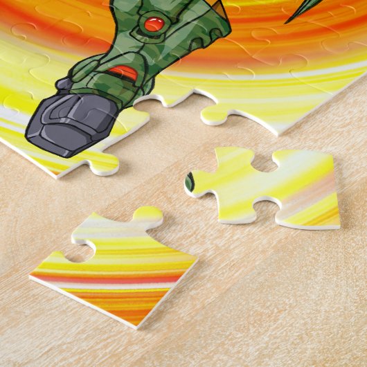 Puzzle Robot de Camo d'Anime (Côté)