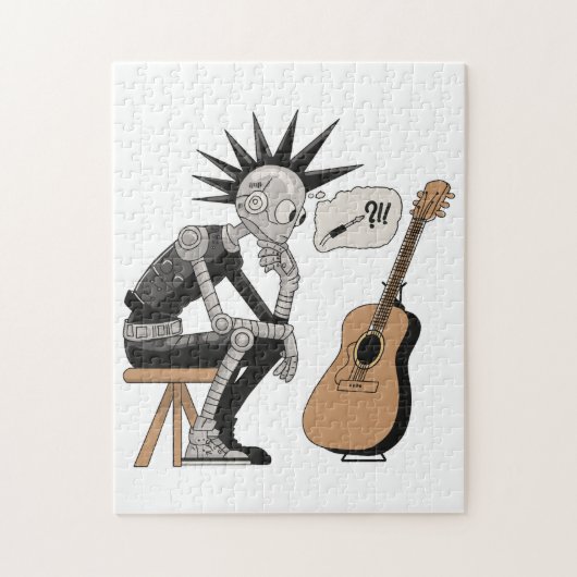 Puzzle Robot de musique confus (Vertical)