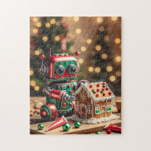Puzzle robot de Noël