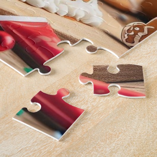 Puzzle robot de Noël (Côté)