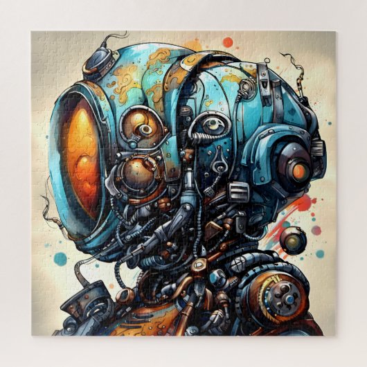 Puzzle Robot II (Vertical)