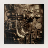 Puzzle Robot mécanique Humanoïde Steampunk ~ * ~ (Horizontal)