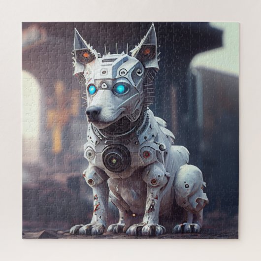 Puzzle Robotic dog Legpuzzel (Verticaal)
