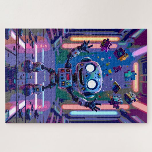 Puzzle robotique (Horizontal)