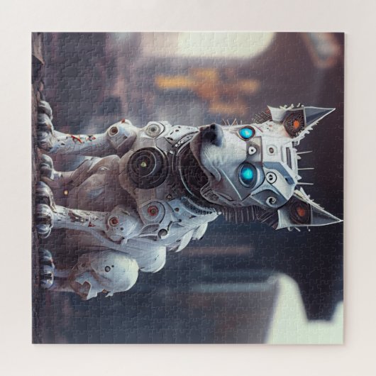 Puzzle Robotique chien (Horizontal)