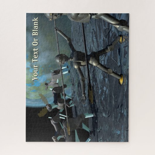 Puzzle Robots de l'âge de bronze (Vertical)