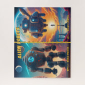 Puzzle Robots extraterrestres (Vertical)