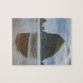 Puzzle Roche de meule de foin, plage de canon, Orégon (Horizontal)