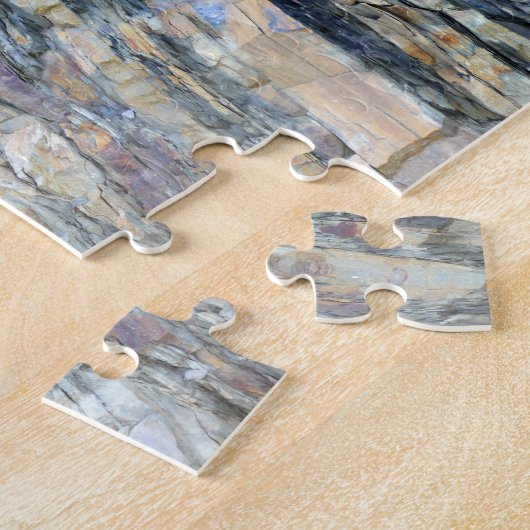 Puzzle Roche pliée au Parc National Olympique (Côté)