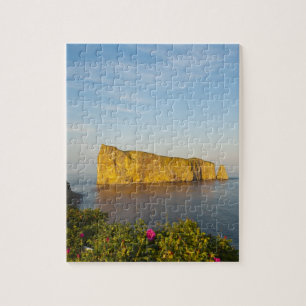 Puzzle Rocher Perce (Perce Rock), Québec, Canada.
