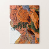 Puzzle Rochers et canyons rouges Utah. (Vertical)