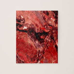 Puzzle Roches rouges rudes Mars