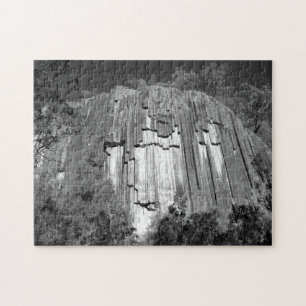 Puzzle Roches sciées noires et blanches