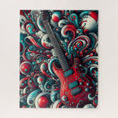 Puzzle Rock Music Guitar (Vertical)
