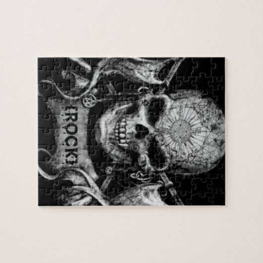 Puzzle Rock Skull (Horizontal)