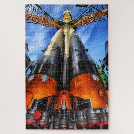 Puzzle Rocket Soyouz Sur Pad (Vertical)