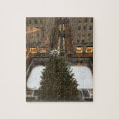 Puzzle Rockfeller Center Christmas Tree New York City NYC (Vertical)