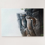 Puzzle Rocks de vol de Bald Eagle (Horizontal)