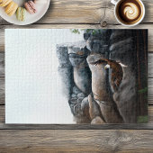 Puzzle Rocks de vol de Bald Eagle