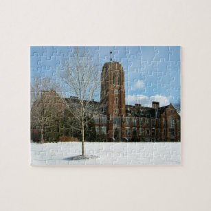 Puzzle Rockwell en hiver au Grove City College