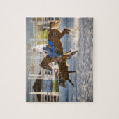 Puzzle Rodéo cowboy saut de veau (Vertical)