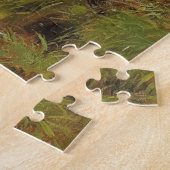 Puzzle Roe Deer aux feuilles d'automne Faune Vintage (Côté)