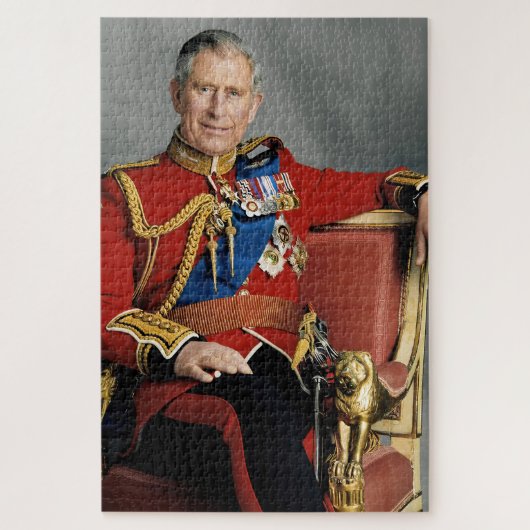 Puzzle Roi Charles III (Vertical)