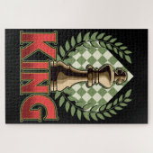 Puzzle roi des échecs (Horizontal)