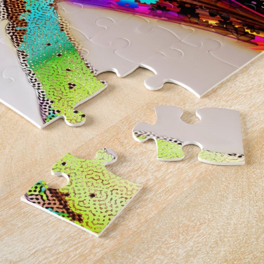 Puzzle roi des éléphants (Côté)