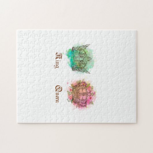Puzzle Roi et reine (Horizontal)