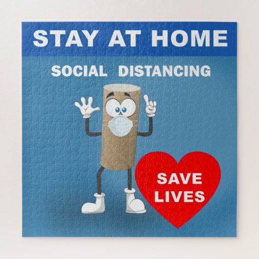 Puzzle Roll de l'équipe de la Toilet Paper avec le premie (Vertical)