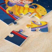 Puzzle Roller Dessous de verre Space Adventure Galaxy Ali (Côté)