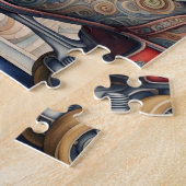 Puzzle Roller vintage patins art. (Côté)