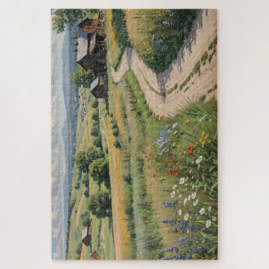 Puzzle Rolling Hills (Vertical)