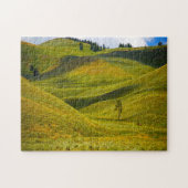 Puzzle Rolling Hills of Montana. (Horizontal)