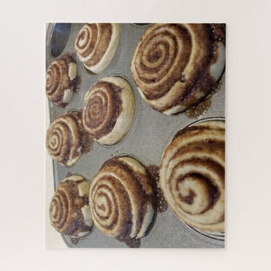 Puzzle Rolls de cannelle maison (Vertical)