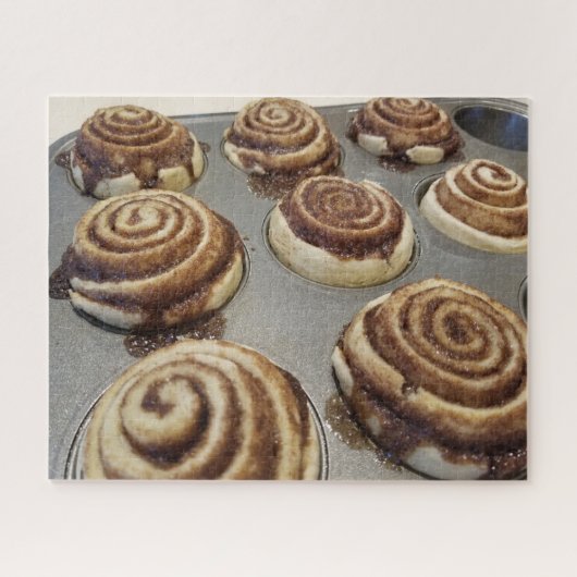 Puzzle Rolls de cannelle maison (Horizontal)