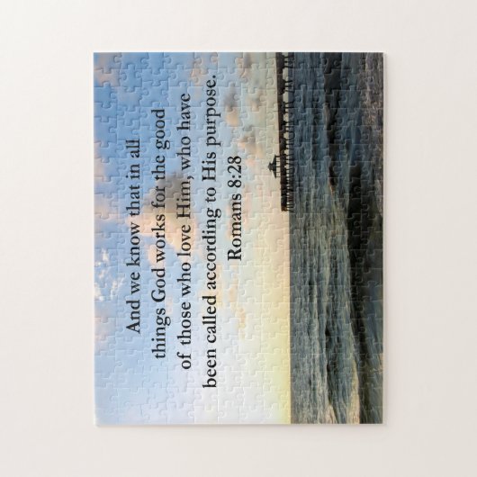 PUZZLE ROMAINS 8:28 BIBLE (Vertical)