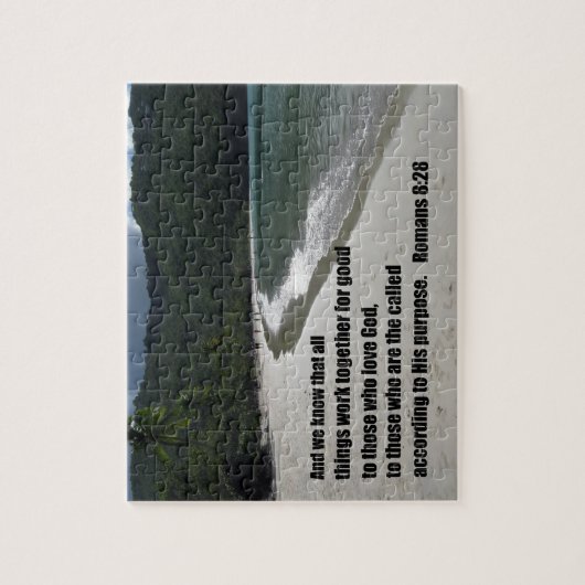 Puzzle Romains 8:28 Toutes les choses travaillent ensembl (Vertical)