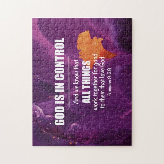 Puzzle ROMAINS 8:28 Toutes les choses travaillent ensembl (Vertical)