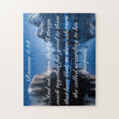 Puzzle Romains 8:28 Verse de la Bible (Vertical)