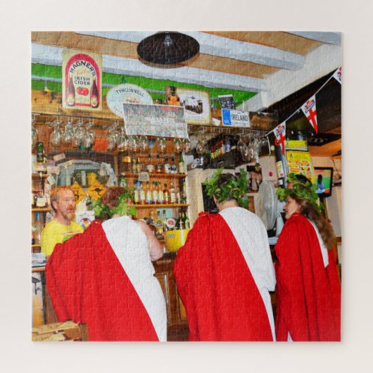 Puzzle Romains dans un pub irlandais (Vertical)