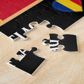 Puzzle Romanian Flag & Romanian country (Côté)